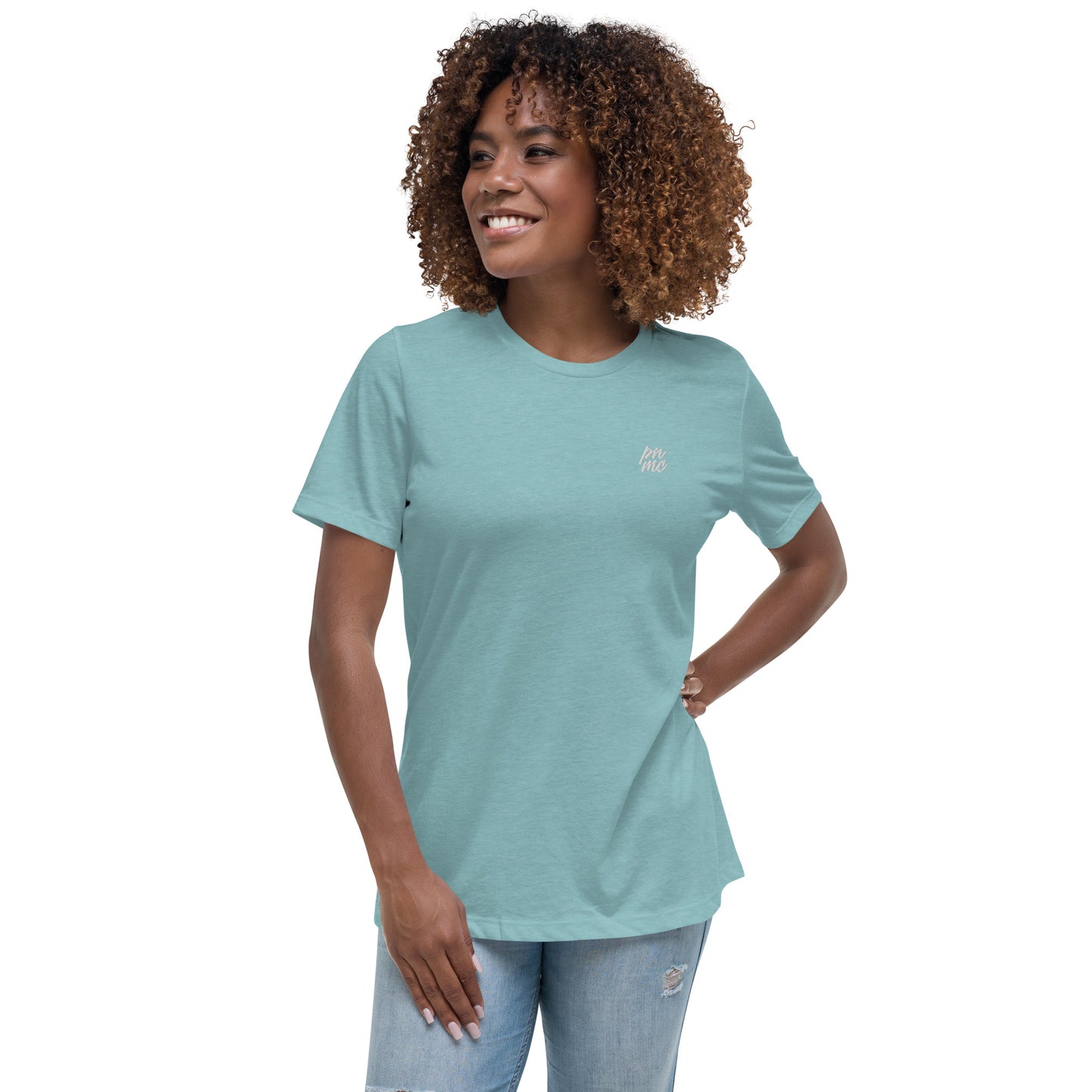 block tee women
