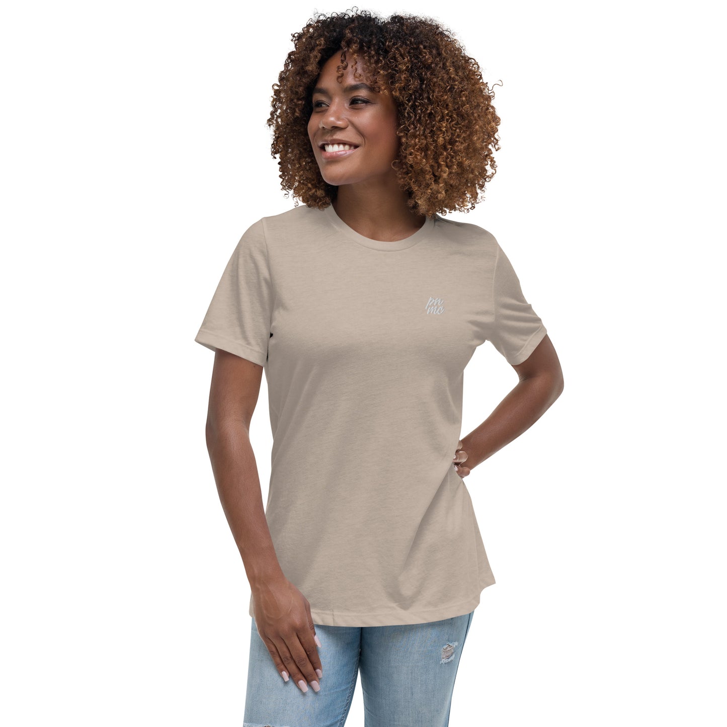 block tee women